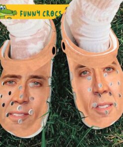 Nicolas Cage Limited Edition Crocs Slippers