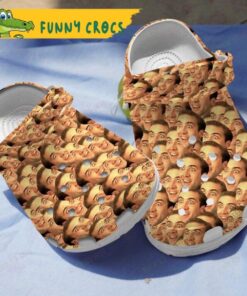 Classic Nicolas Cage Crocs Shoes