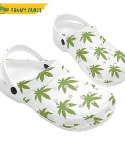 Classic Weed Crocs Shoes