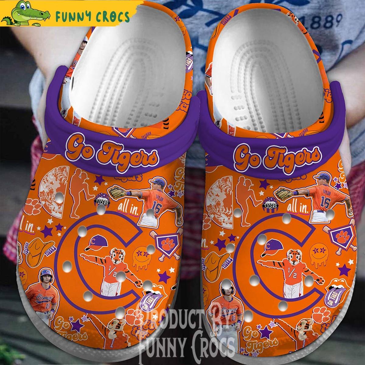 Clemson Tigers Crocs Shoes