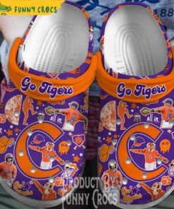 Clemson Tigers Ncaa Crocs Clog Shoes