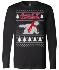 Cocacola Funny Christmas Long Sleeve Women