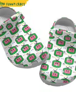 Cocomelon Watermelon Pattern Crocs Slippers