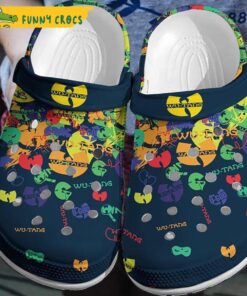 Wu Tang Jibbitz Printed Crocs Clog Shoes