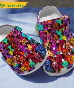 Colorful Dalmatian Dog Gifts Crocs Shoes