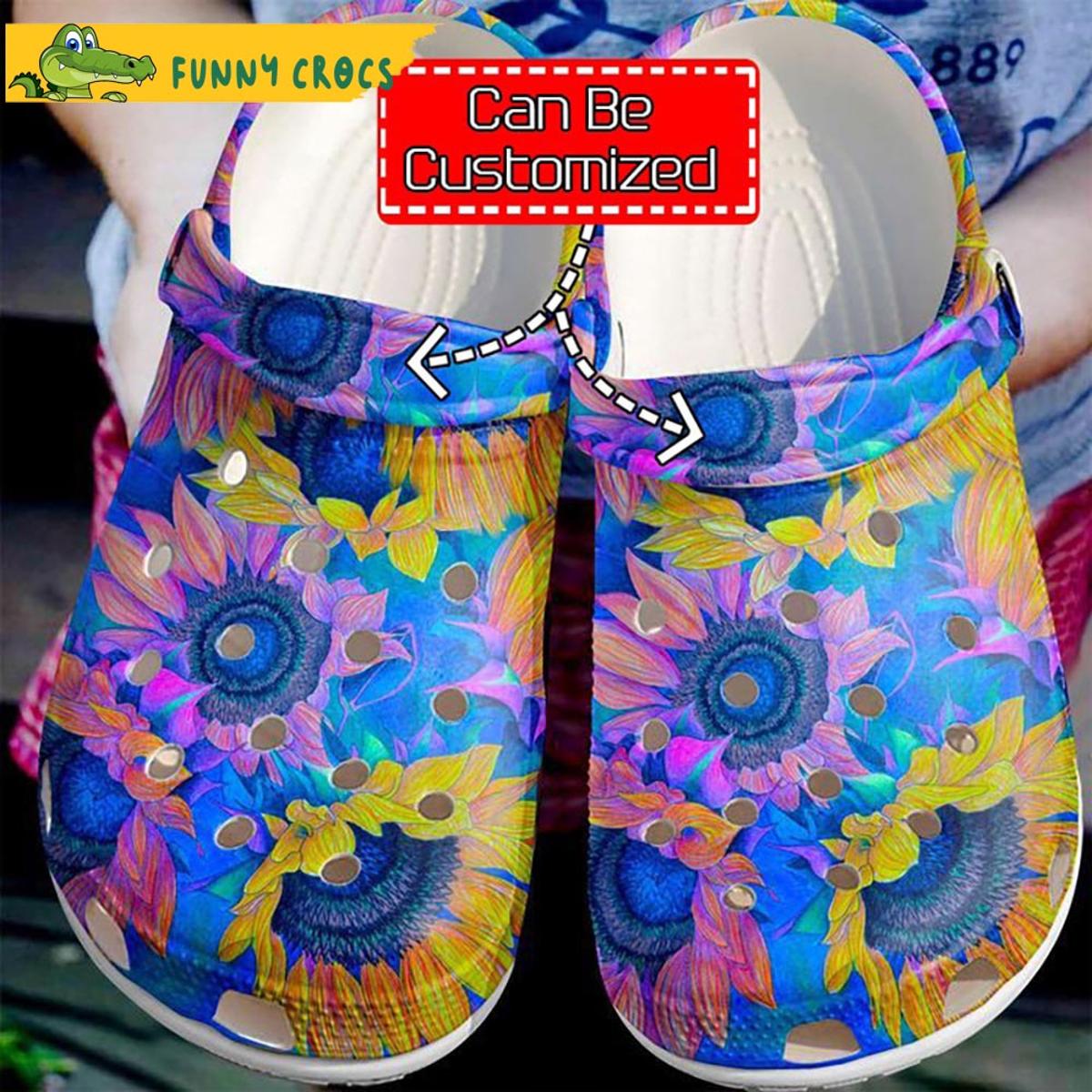 Vintage Mini Van Hippie Crocs Shoes