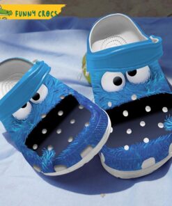 Funny Cookie Monster Muppet Crocs Sandals