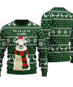 Cool Llama Ugly Sweater