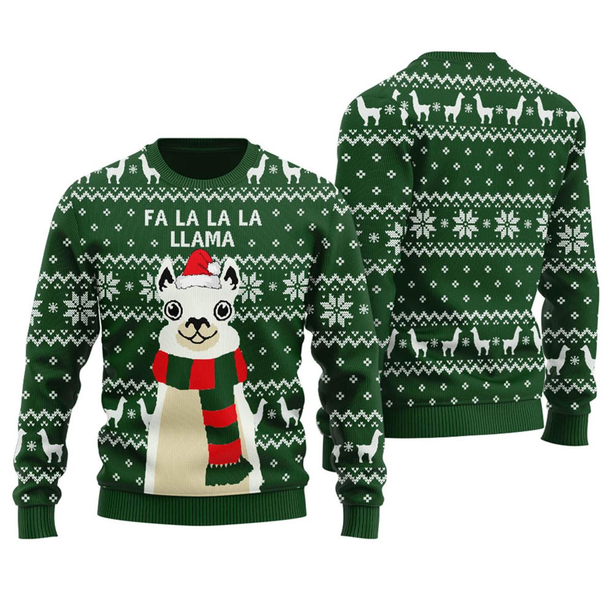 Funny Llama Ugly Sweaters