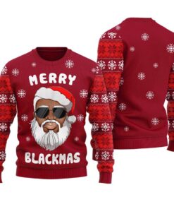 Cool Santa Merry Xmas Ugly Ugly Sweater