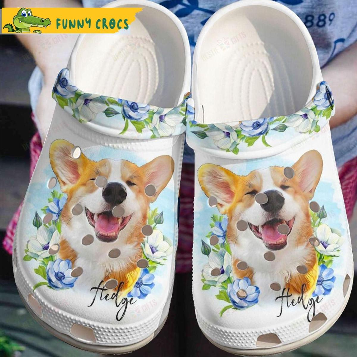 Corgi Dog Halloween Crocs Shoes