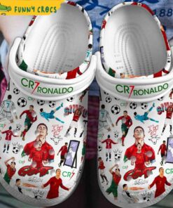 Cr7 Ronaldo Soccer Crocs Shoes