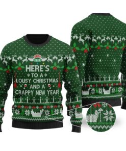 Crappy New Year Friends Christmas Sweater