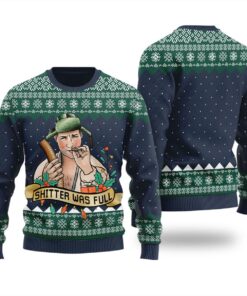 Creative Christmas Vacation Shitters Full Ugly Sweater