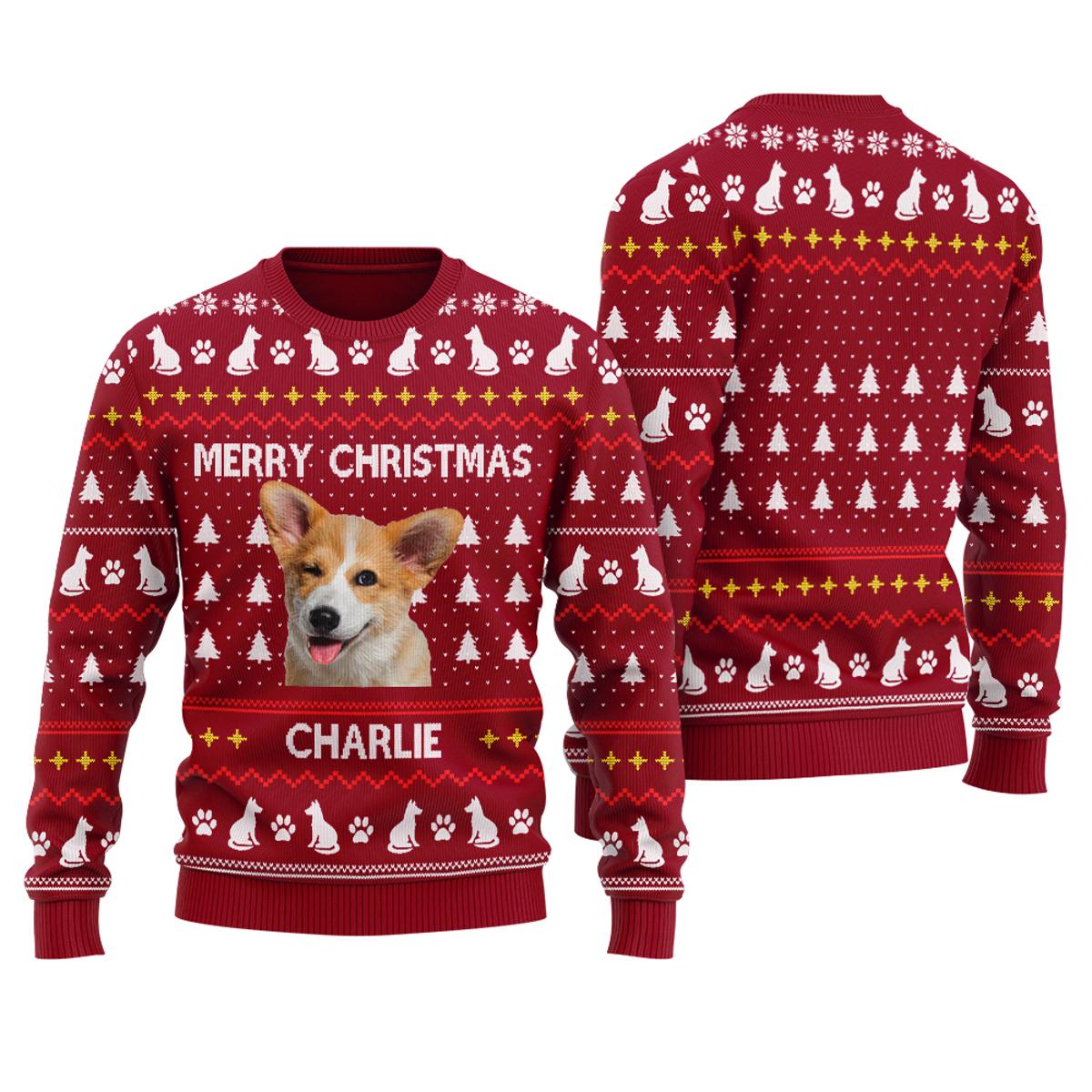 Cat Christmas Tree Funny Christmas Sweaters