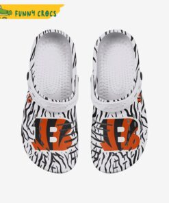 Team Personalized Cincinnati Bengals Crocs Clogs