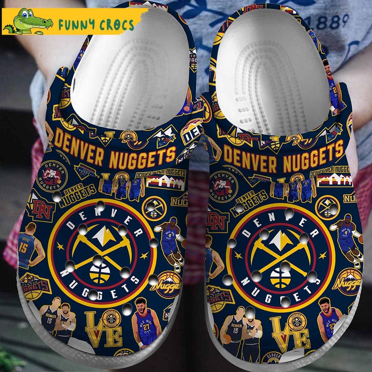 Basketball Club Denver Nuggets Crocs Clog Shoes