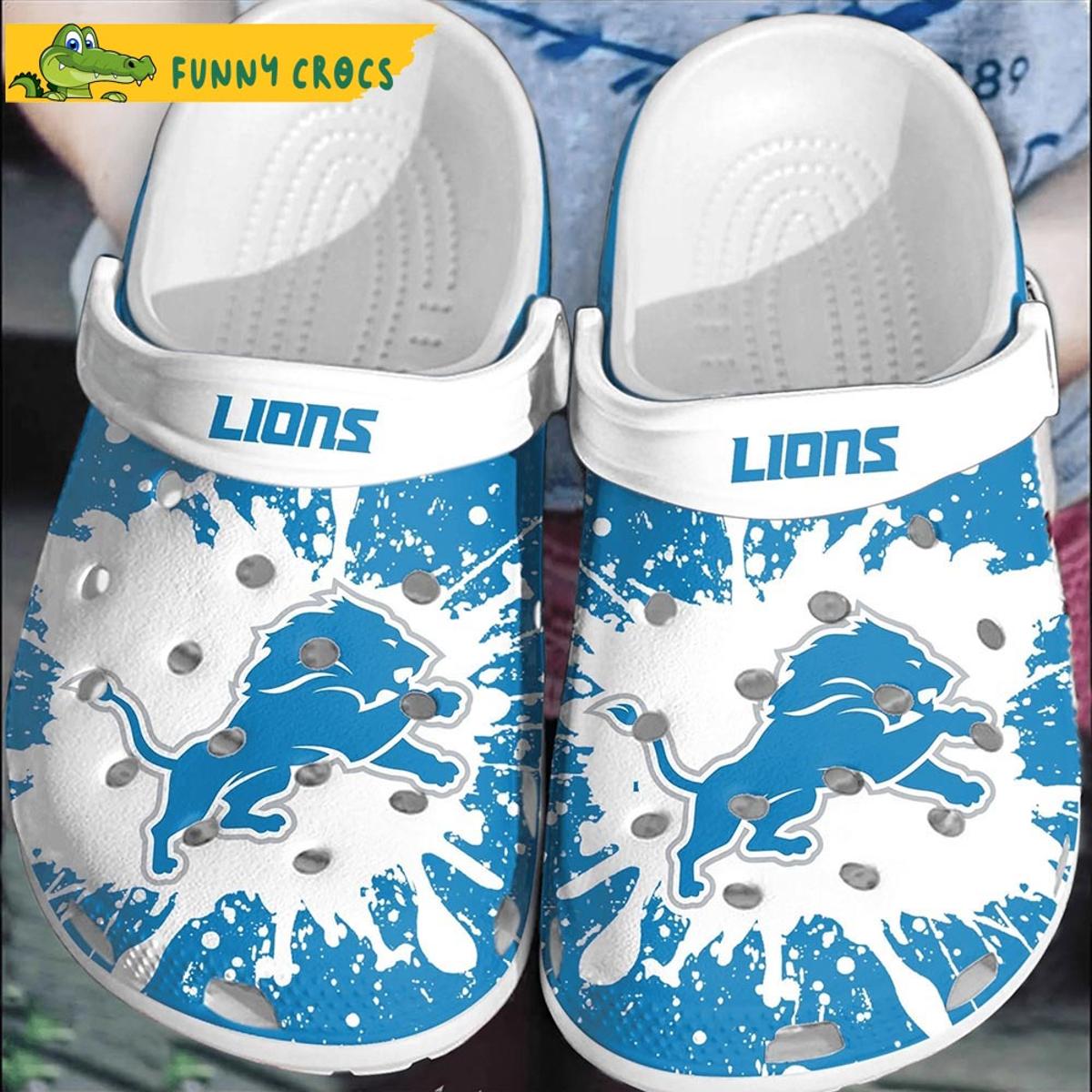Crocs Detroit Lions Slippers