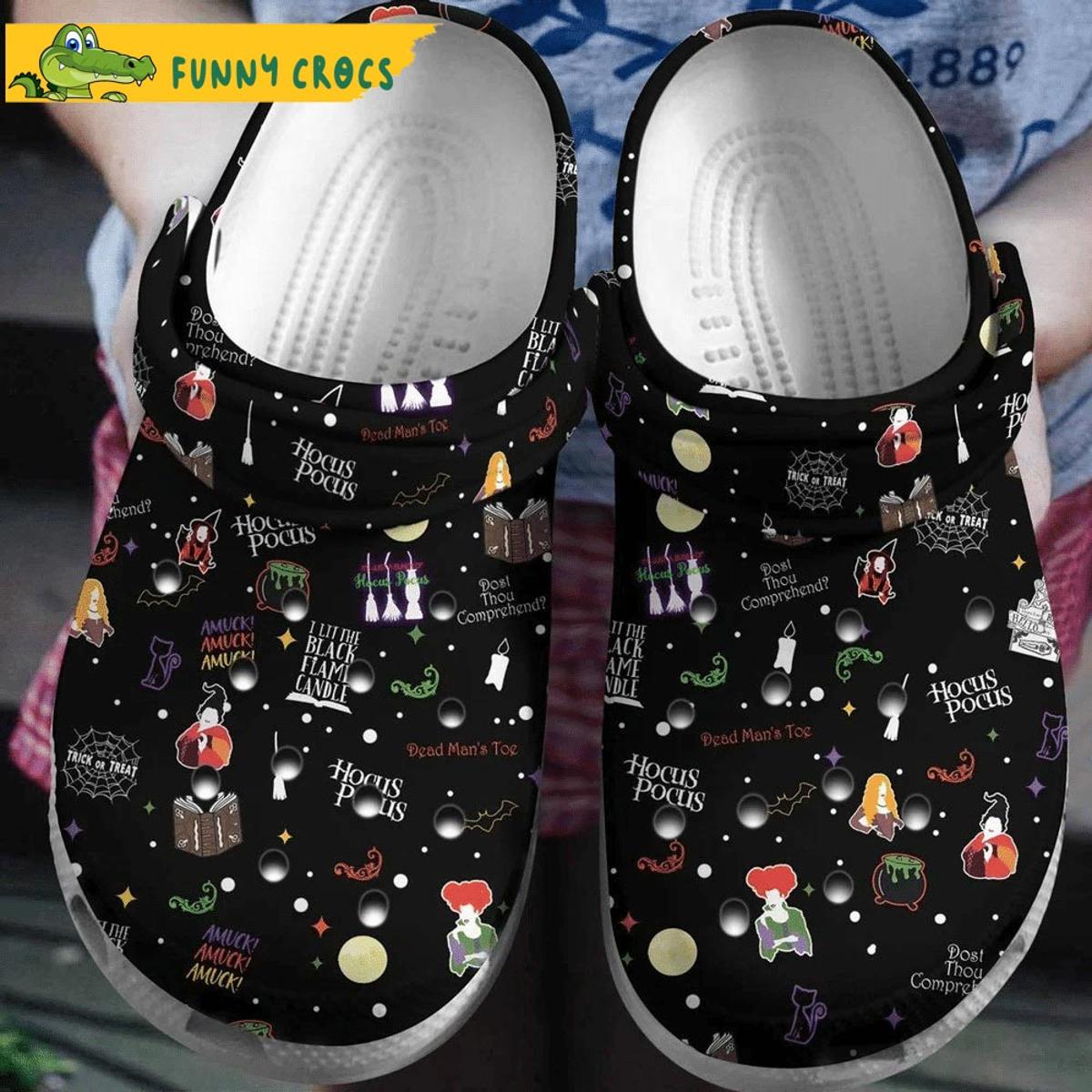 Customized Halloween Hocus Pocus Crocs Clog Shoes