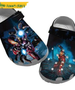 Tony Stark Net Worth Iron Man Crocs Clog Shoes