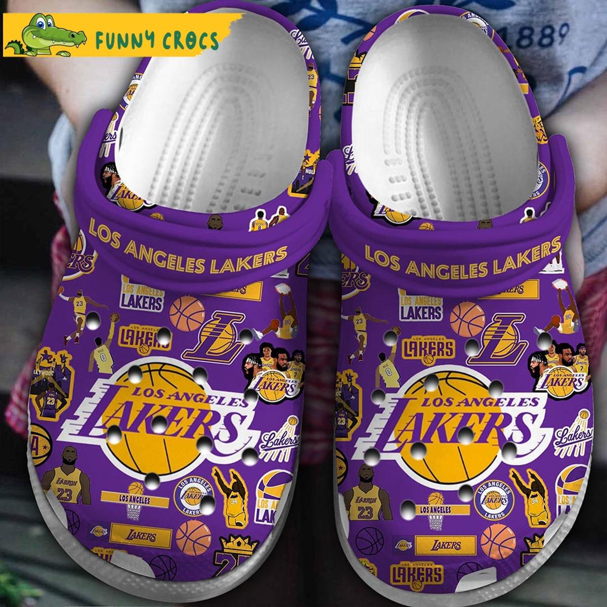 Los Angeles Lakers Crocs Classic By Crocs Classic