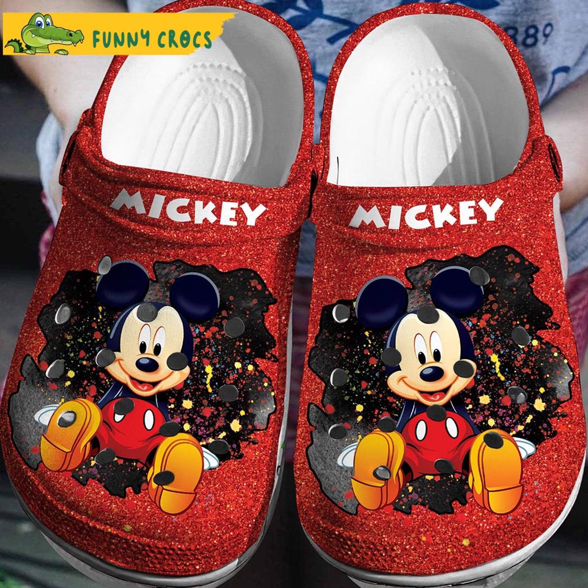 3d Disney Mickey Mouse Crocs Classic