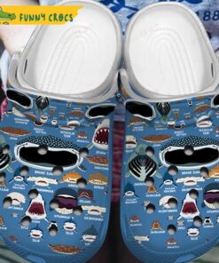 Crocs Shark Shoes For Adults