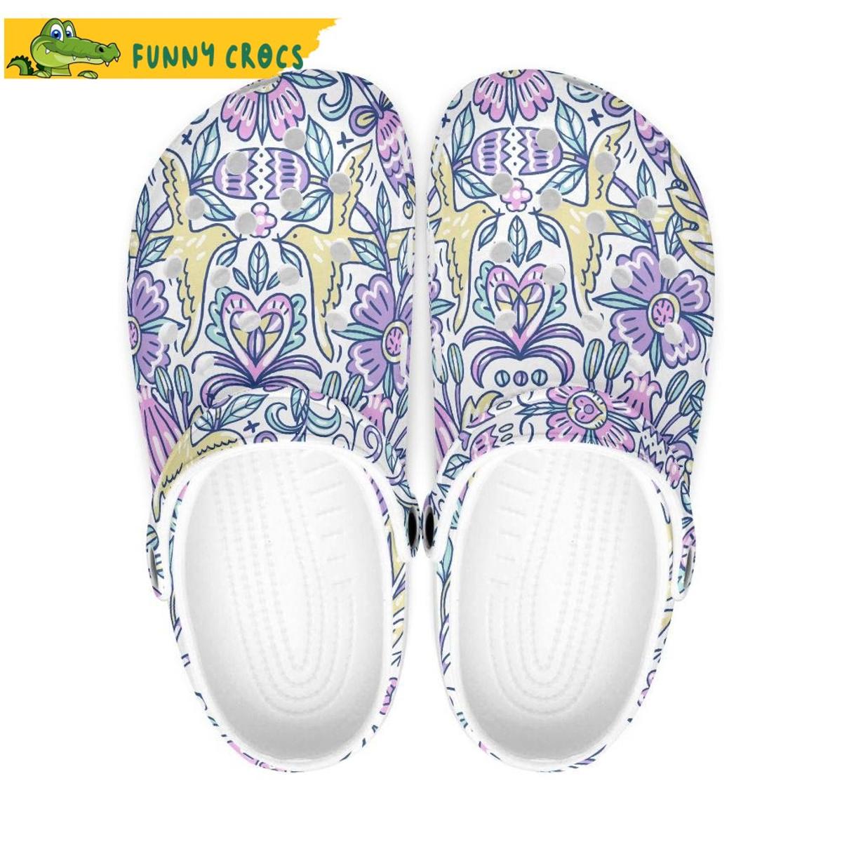 Dancing Bears Tie Dye Crocs Sandals