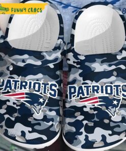 Patriots Crocs Clog Shoes