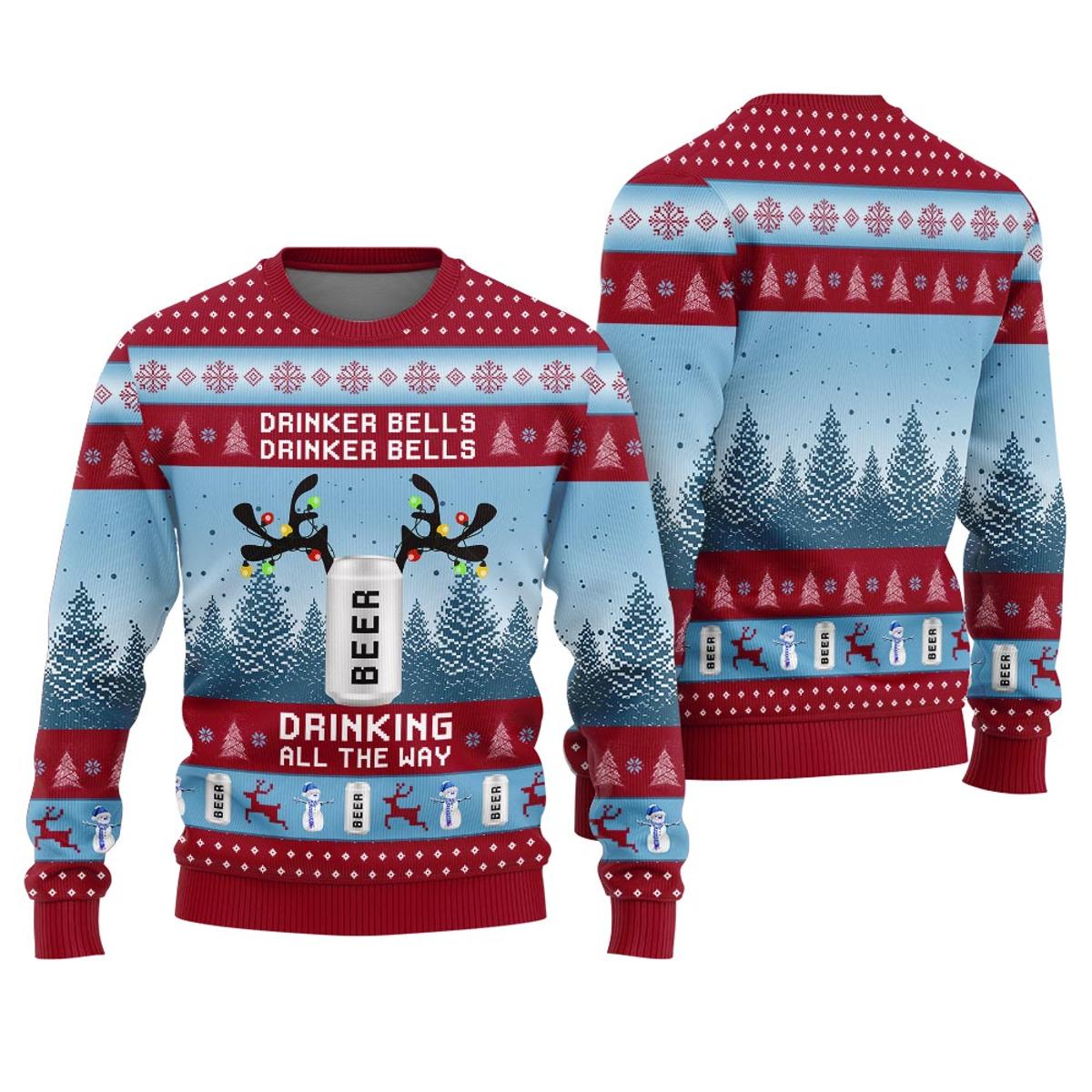 Custom Beer Ugly Sweater