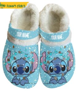 Custom Butterfly Fleece Stitch Crocs Sandals