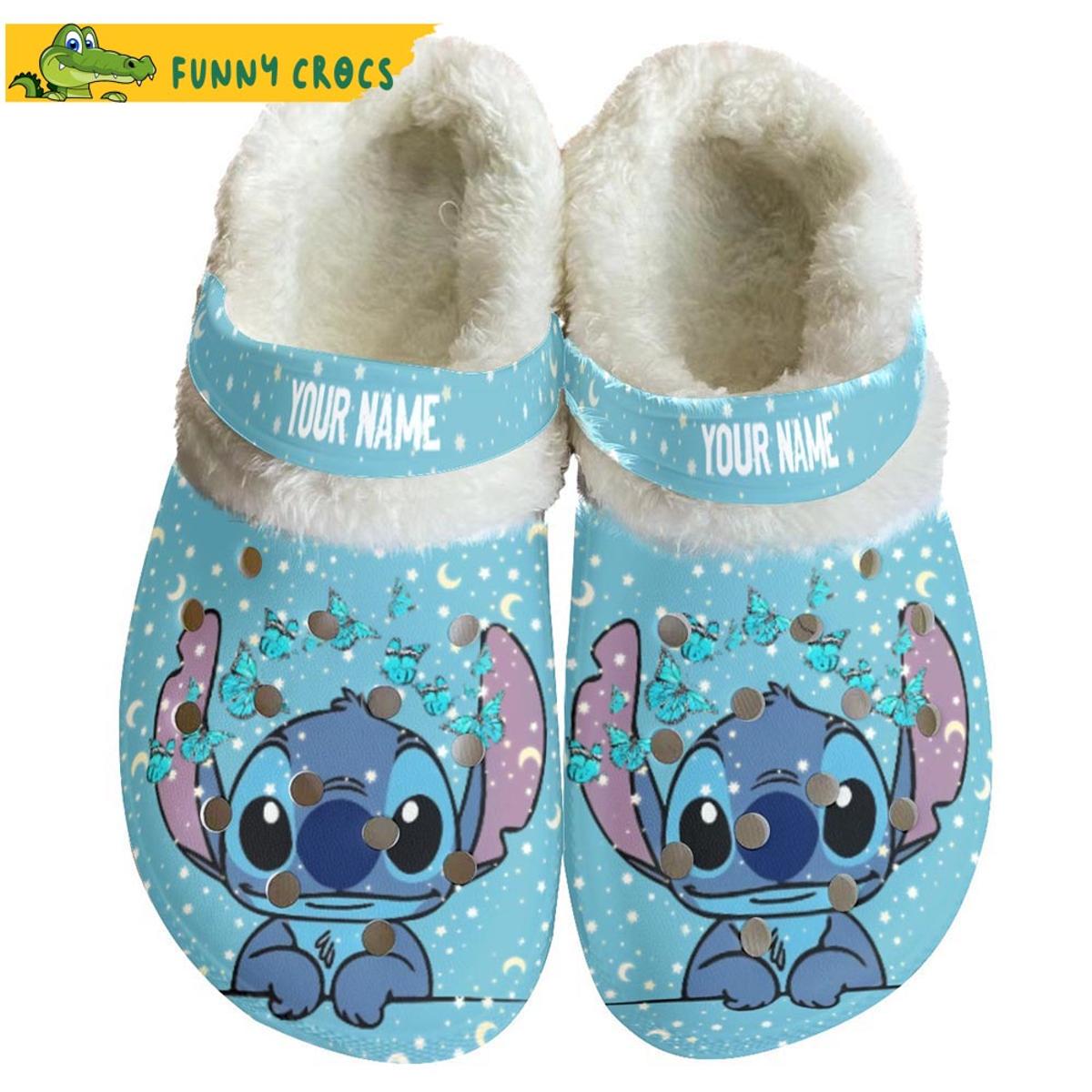 Amazing Cute Stitch Pink Crocs Shoes