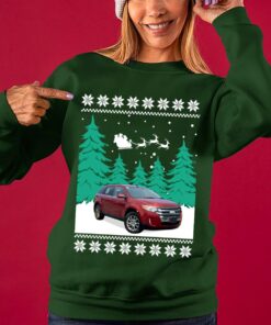 Custom Car Photo Mens Ugly Christmas Sweater