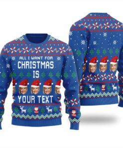 Custom Christmas Sweater With Photo
