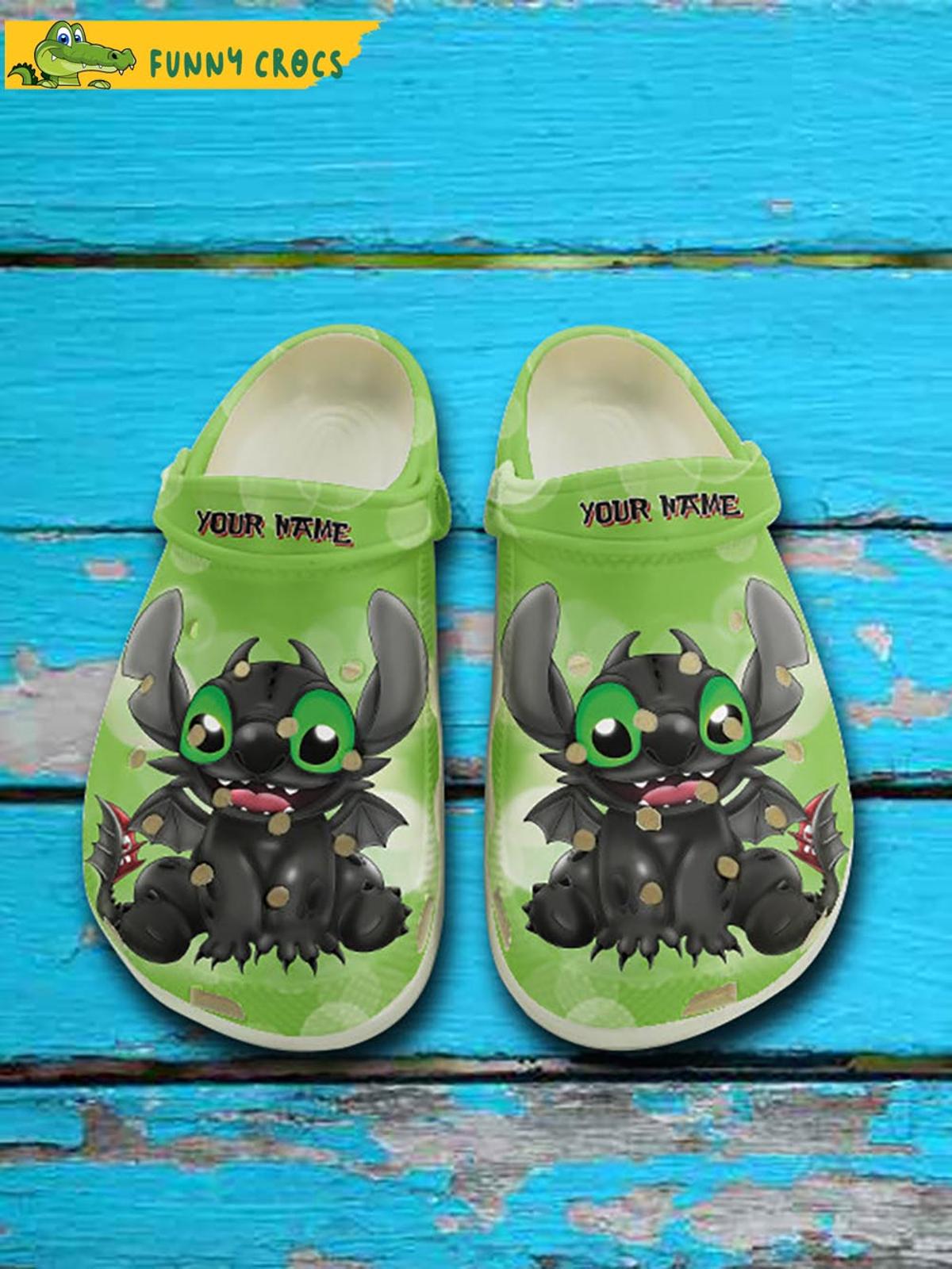 Custom Disney Stitch Pink Crocs Classic