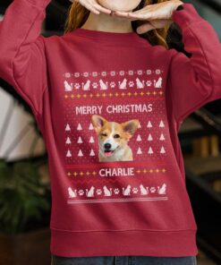 Custom Dog Christmas Sweaters Women