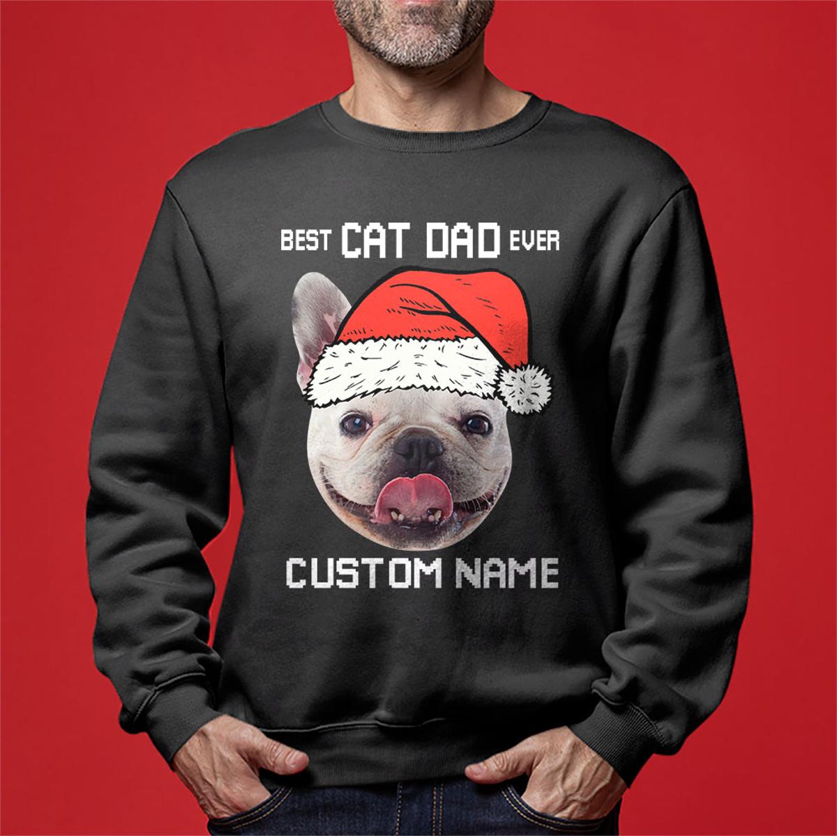 Custom Logo Baseball Team Christmas Sweater