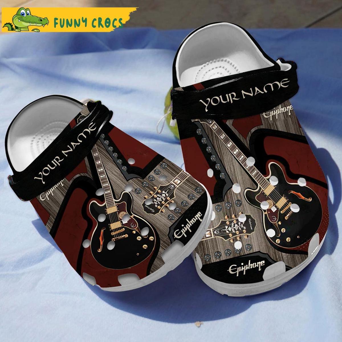 Customized Godin Guitar Music Gifts Crocs Slippers