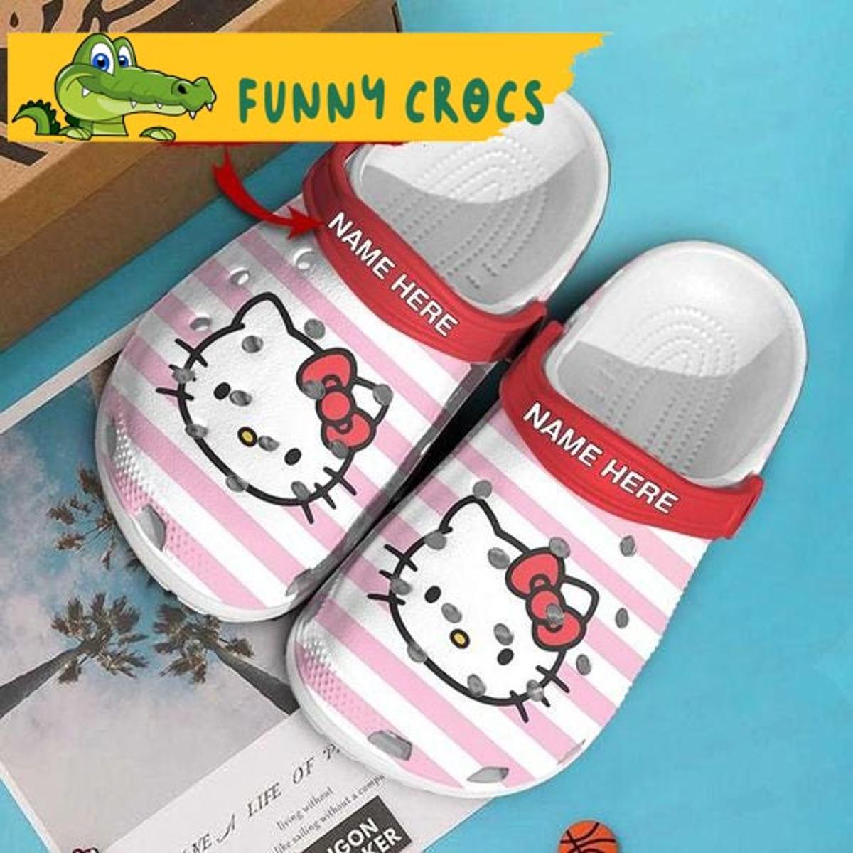 Candy Heart Hello Kitty Crocs Classic