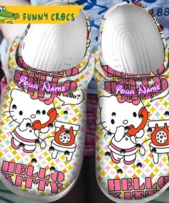 Custom Hello Kitty Phone Crocs Clog