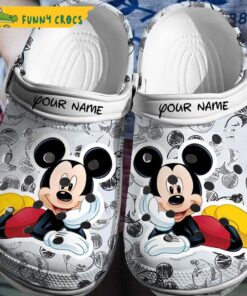 Custom Mickey Mouse Crocs Sandals