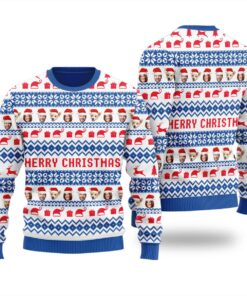 Custom Multiple Faces Ugly Sweater