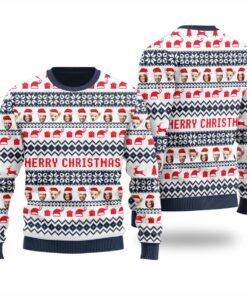 Custom Multiple Faces Ugly Sweaters