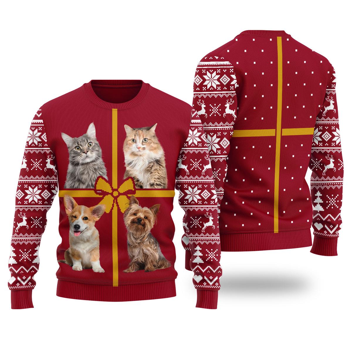 I Dont Know Margo Custom Face Xmas Sweater