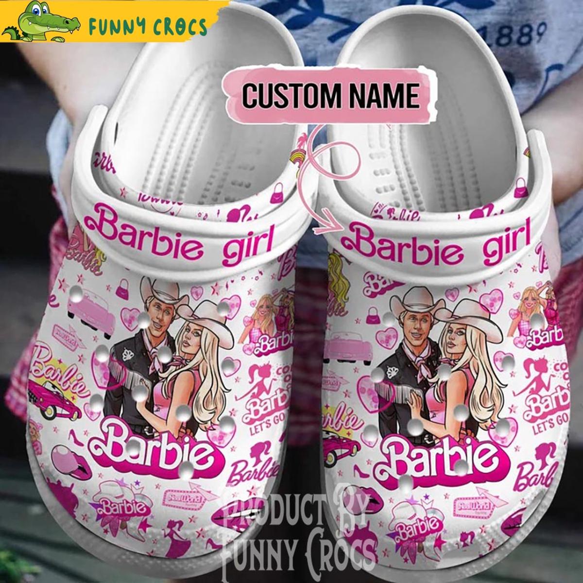 Movie Barbie Crocs Slippers