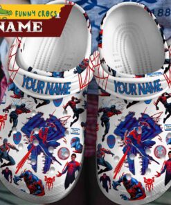 Custom Name Cosmic Spider Man Crocs Clog Shoes