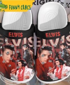 Custom Name Elvis Presley Crocs Classic