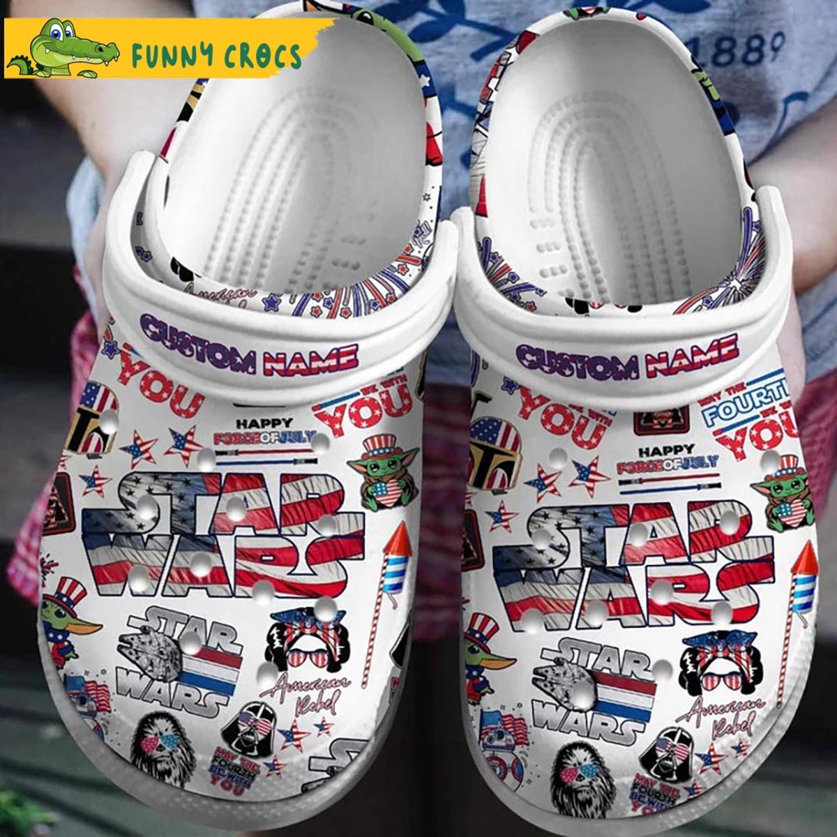 Funny Pattern Star Wars Crocs Classic