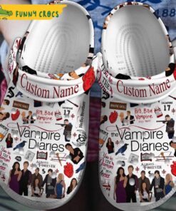 Custom Name The Vampire Diaries Movie Crocs Clogs
