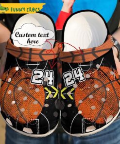 Custom & Number Basketball Gifts Crocs Shoes